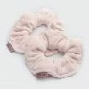 KITSCH Towel Scrunchies- Blush