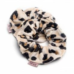 GIFTS KITSCH Towel Scrunchies- Leopard