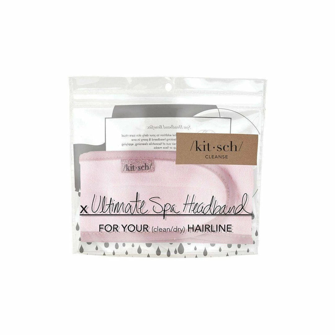 KITSCH Spa Headband- Blush GIFTS
