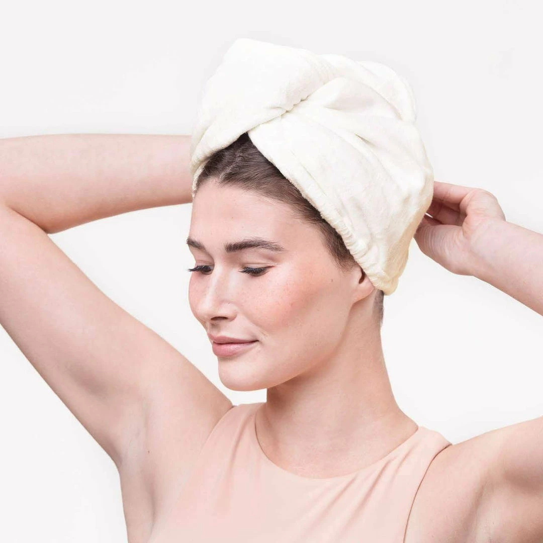 KITSCH Hair Towel- Ivory GIFTS