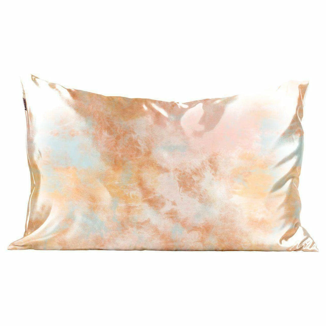 GIFTS KITSCH Satin Pillowcase- Sunset Tie Dye