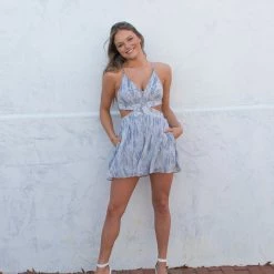 Mustard Seed Ocean Romper