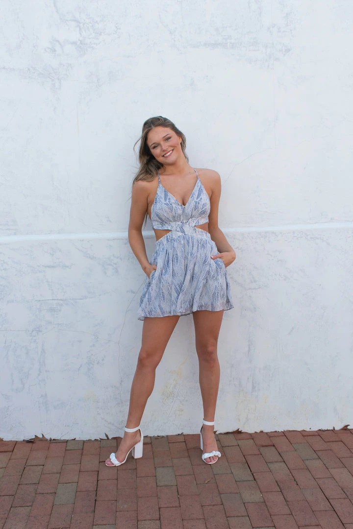 Mustard Seed Ocean Romper