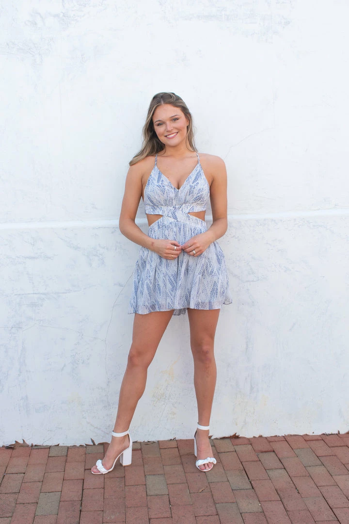 Mustard Seed Ocean Romper