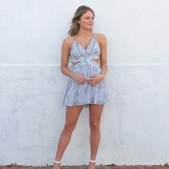 Mustard Seed Ocean Romper