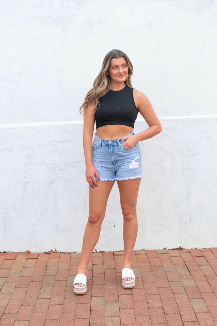 TIMING Luke Top- Black CLOTHING