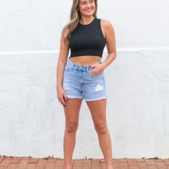 TIMING Luke Top- Black CLOTHING