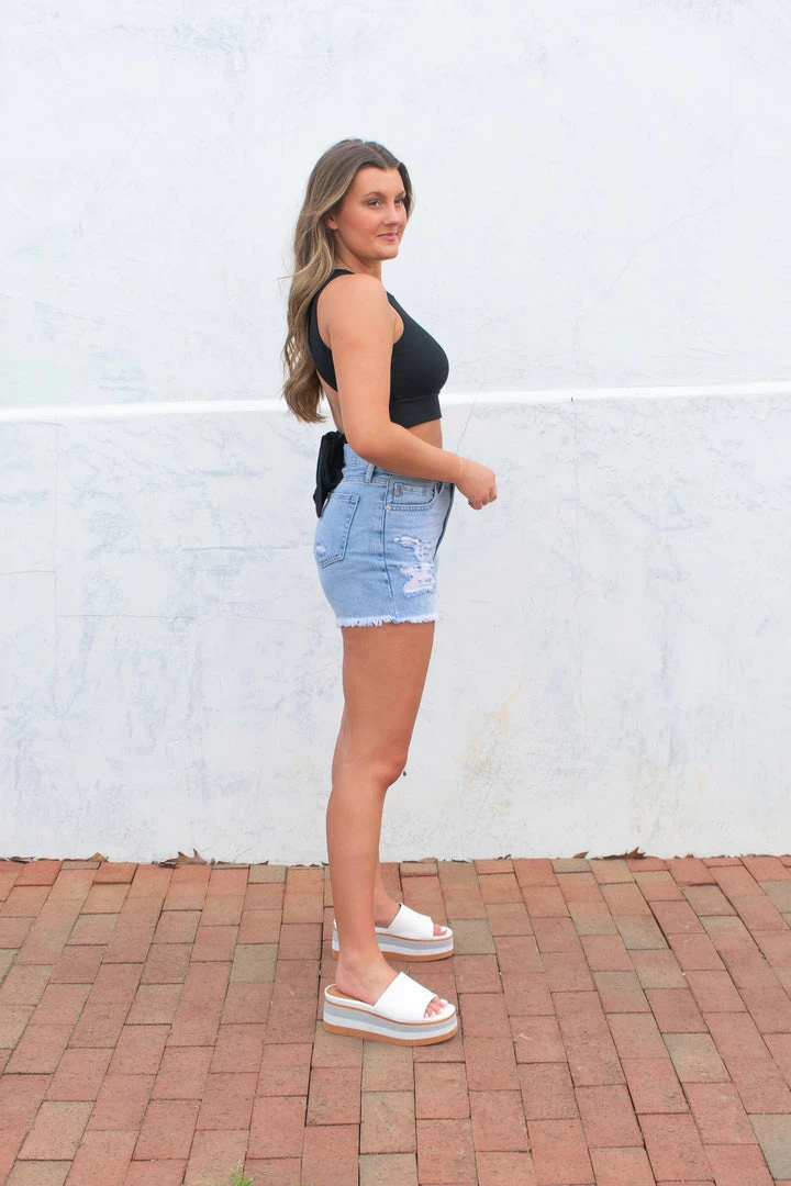 TIMING Luke Top- Black CLOTHING