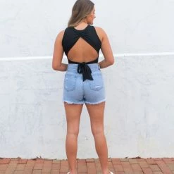 TIMING Luke Top- Black CLOTHING