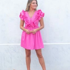 Entro Jayden Dress- Pink
