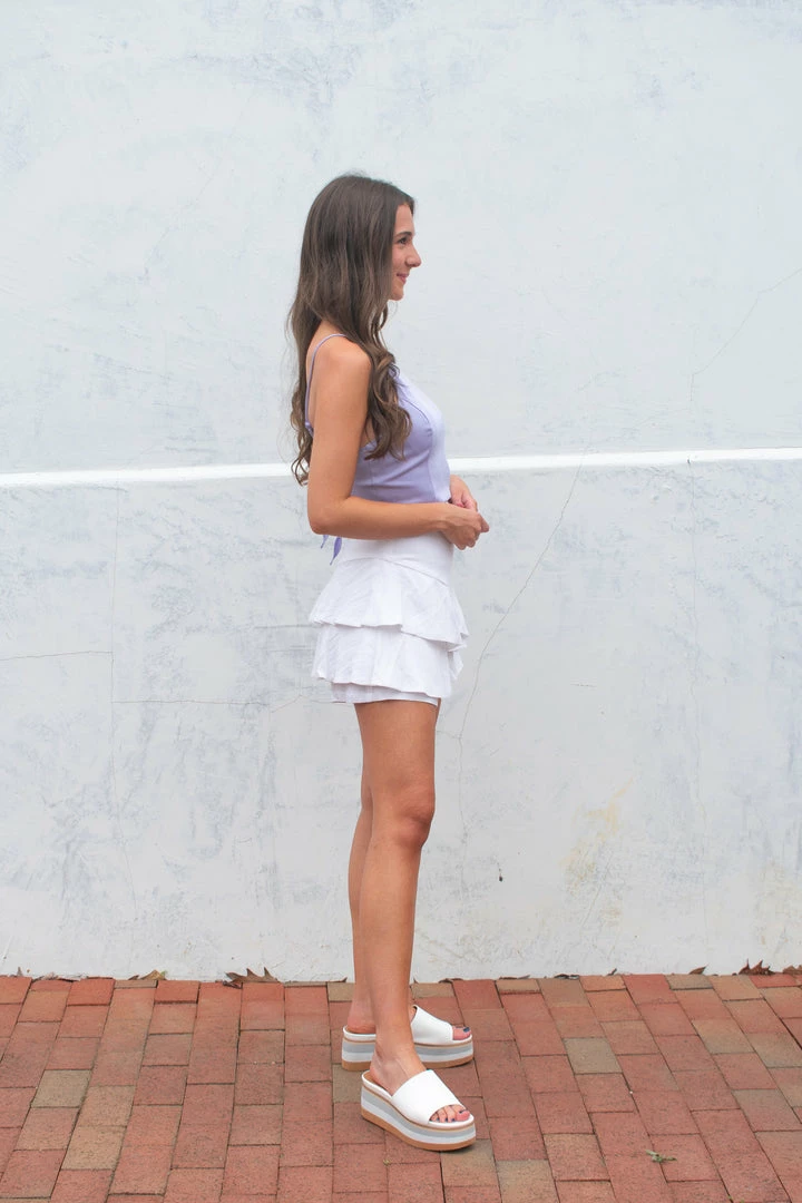 Do + Be Collection Marlow Skort- White