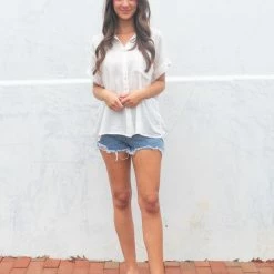 Fascination CLOTHING Emilee Top- White