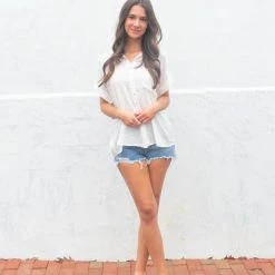 Fascination CLOTHING Emilee Top- White