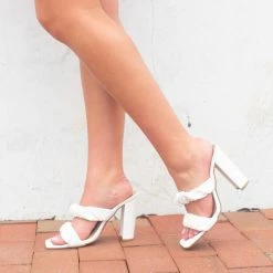 Vace Clothing Alice Heel- White