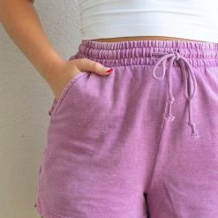 HYFVE Sophie Shorts- Purple CLOTHING