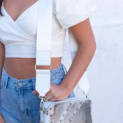 BAGS Vintage Havana Crossbody- Chrome Silver