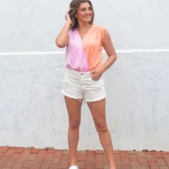 Entro CLOTHING Jamie Bodysuit- Peach