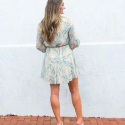 Entro CLOTHING Jessie Dress- Blue