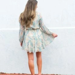 Entro CLOTHING Jessie Dress- Blue