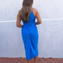 Do + Be Collection Holland Dress- Blue