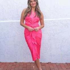 Do + Be Collection Holland Dress- Peach