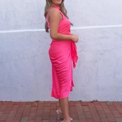 Do + Be Collection Holland Dress- Peach