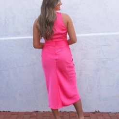 Do + Be Collection Holland Dress- Peach