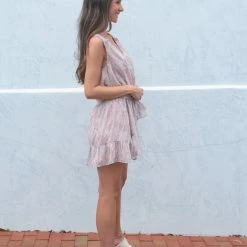 Mustard Seed Landon Dress- Pink