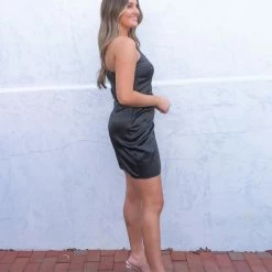 Lena Chandler Dress- Black