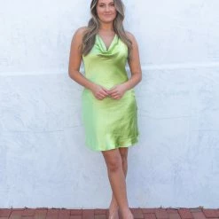 Lena CLOTHING Dani Dress- Green