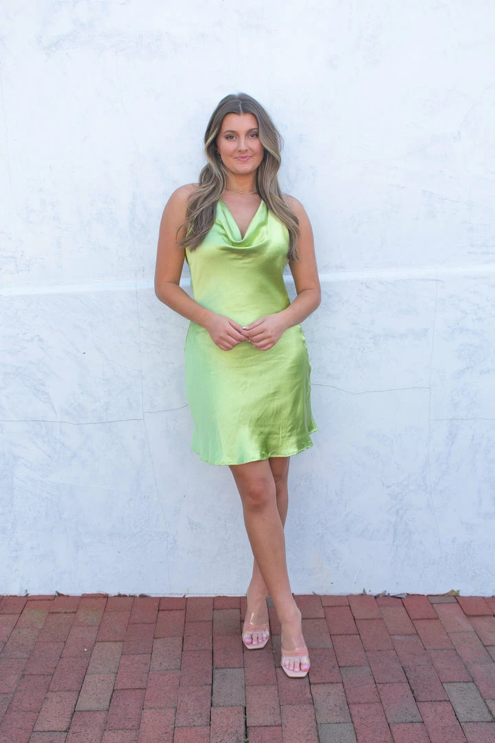 Lena CLOTHING Dani Dress- Green