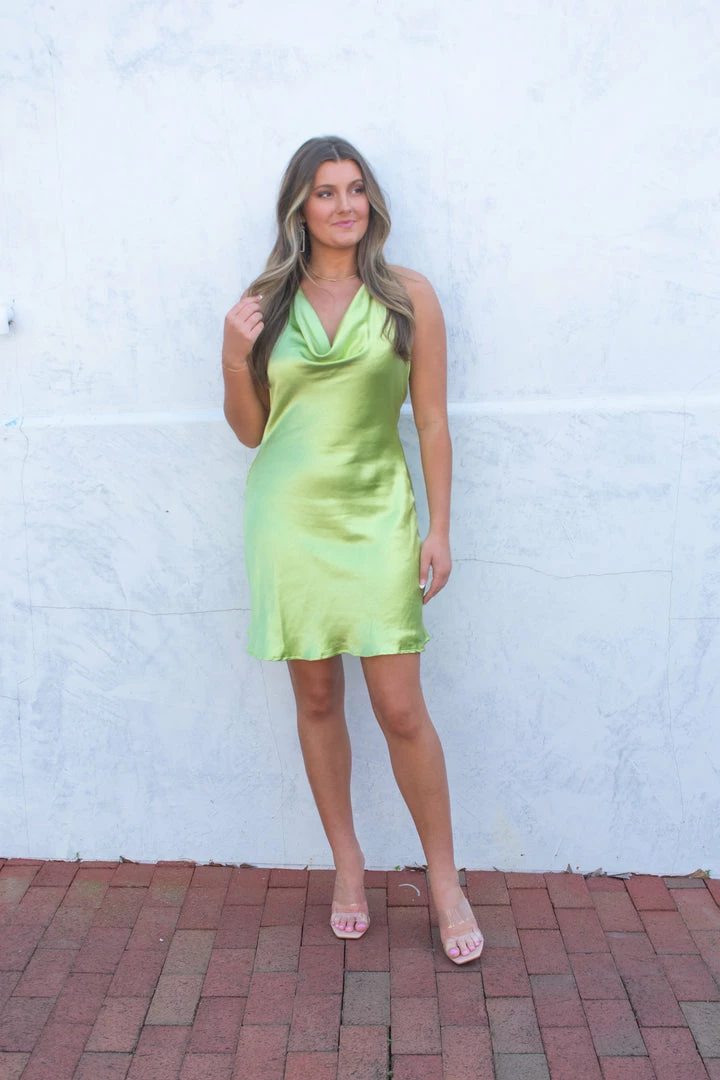 Lena CLOTHING Dani Dress- Green