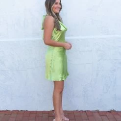 Lena CLOTHING Dani Dress- Green