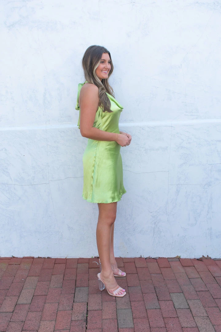 Lena CLOTHING Dani Dress- Green