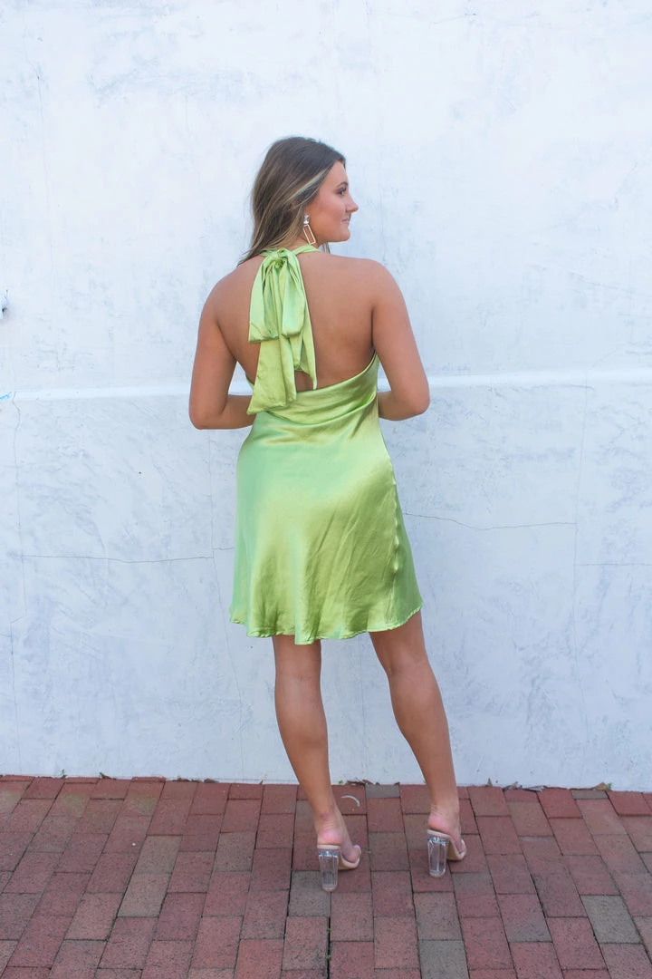 Lena CLOTHING Dani Dress- Green