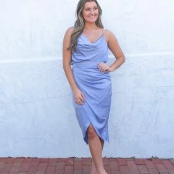 Do + Be Collection CLOTHING Colleen Dress- Blue