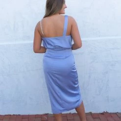 Do + Be Collection CLOTHING Colleen Dress- Blue