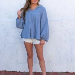 Ces Femme London Top- Blue