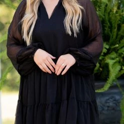 Lena CeCe Dress- Black