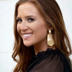 Golden Stella Harvey Earrings JEWELRY