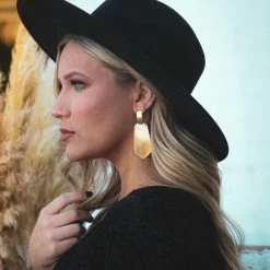 Golden Stella Harvey Earrings JEWELRY