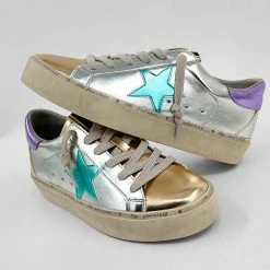 Shu Shop Petula Sneaker- Metallic