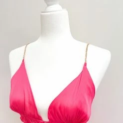 Do + Be Collection Maren Top- Pink CLOTHING