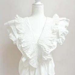 Entro Cole Top- White CLOTHING