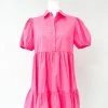 GLAM Kellen Dress- Pink