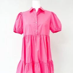 GLAM Kellen Dress- Pink
