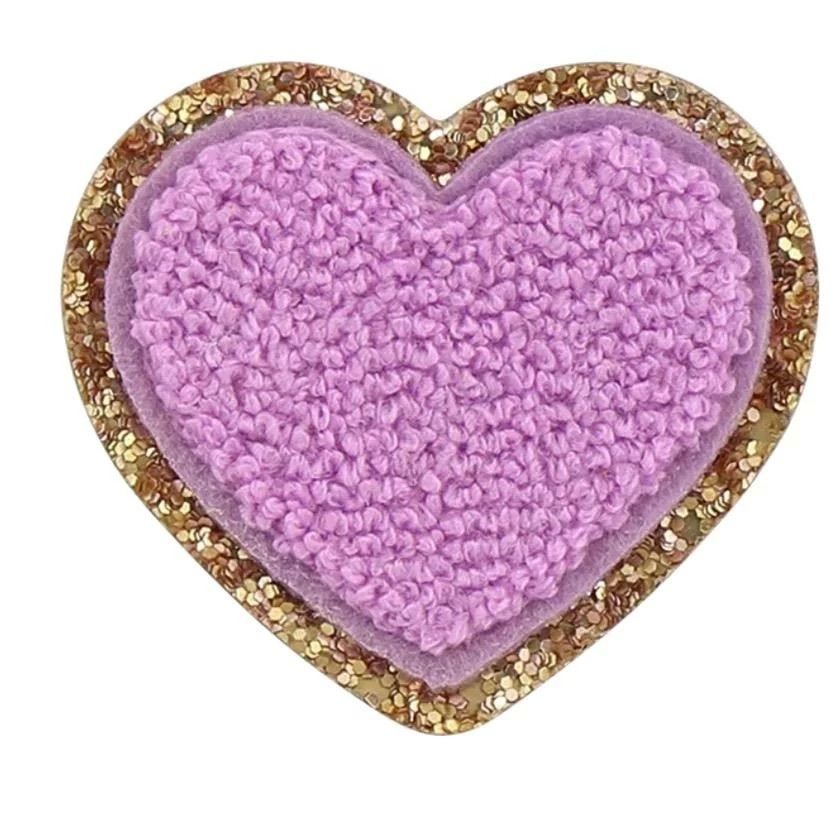 Beauty Stash VARSITY COLLECTION Heart Patch