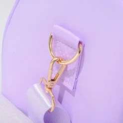 Beauty Stash VARSITY COLLECTION Lilac Nylon Duffle