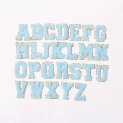 Beauty Stash Varsity Letters- Sky Blue VARSITY COLLECTION