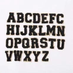 Beauty Stash Varsity Letters- Black VARSITY COLLECTION